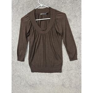 Vtg 90s Outback Red Sweater S Celestial Whimsigoth Minimalist Earthy Dark Mori